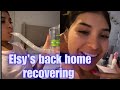 Elsy is back home and recovering from accident #trending