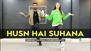 Husnn hai Suhaana | Deepak Tulsyan Choreography | Beginner | Coolie No. 1 New