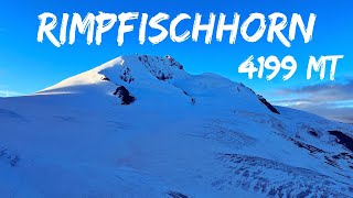 Rimpfischhorn - 4199 mt - Via normale in giornata da Täschalp (Täsch - CH) 4K