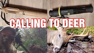 DEER CALLING TIPS (Hunters Specialties Nemesis Deer Call vs. True Talker 2 deer call)