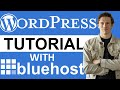 BlueHost WordPress Tutorial 2021 [Step by Step Follow Along]