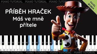 Příběh hraček - Máš ve mně přítele - Pavel Bobek - Toy Story (easy piano tutorial)