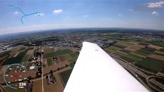 Double Low Approach Stuttgart EDDS - Diamond DA40TDI