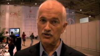 Jack Layton on the G8/G20 and its goals