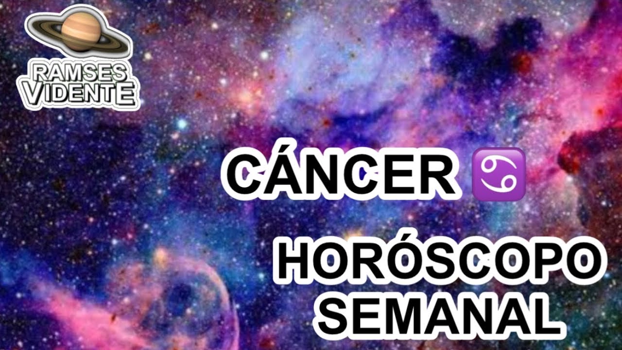 Cáncer ♋️ Horóscopo Semanal Lunes 21 Al Domingo 27 Noviembre #cáncer # ...