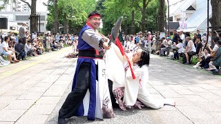 【4K】万屋千家【百物語】(よさこい祭りin光が丘公園 2024/パレード1)