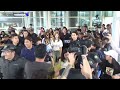 exid 이엑스아이디 hong kong airport arrival 20170616