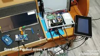 Part Two: OpenAutoPro v6.1 - Raspberry Pi 4B 4gb - dual screen, 12.3" dash and 7" touch