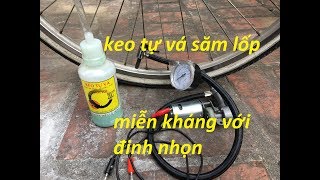 KEO TỰ VÁ LỐP CHỐNG ĐINH LIỆU CÓ THỰC SỰ HIỆU QUẢ ???