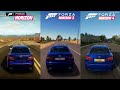 Forza Horizon vs Forza Horizon 3 vs Forza Horizon 4 - 2009 Lexus IS F Sound Comparison