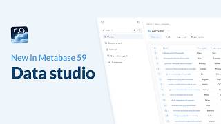 New in Metabase 59: Data studio