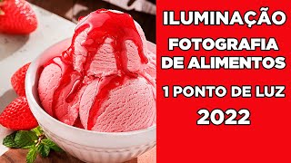 ILUMINAÇÃO PARA FOTO DE ALIMENTOS I 1 PONTO DE LUZ l 2022