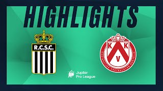 Sporting Charleroi - KV Kortrijk hoogtepunten