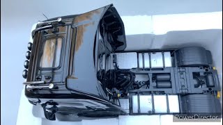 UNBOXING Scania S730 black NZG 1:18