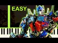 WHAT I'VE DONE | TRANSFORMERS - EASY Piano Tutorial