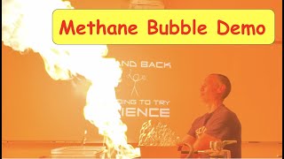 Combustion Demo (Methane Bubbles / Exothermic Reaction)