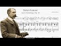 Edward Elgar - Salut d'Amour Op.12 - Violin Piano - Cover (Sheets Tutorial Violin) Score