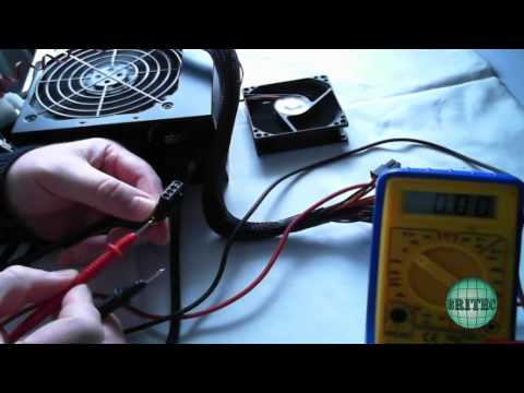 Manually Test a (PSU) Power Supply With a Multimeter by Britec Manually Test a (PSU) Power Supply With a Multimeter by Britec