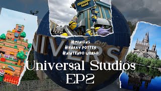 Universal Studios California EP.2 Minions, WaterWorld, and ultra-high-tech Mario facilities!