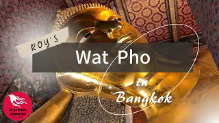 [ワット ポー] 海外散歩 バンコク・タイ  1 　涅槃仏　大寝釈迦仏　卧佛寺　ねはん　Wat Pho バンコク最古　Bangkok 三大寺院