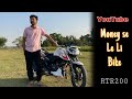 My First Sports Bike from YouTube Money • Apache RTR 200 4V White