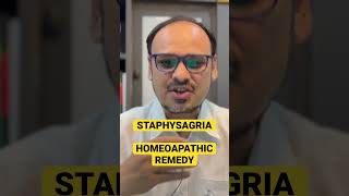 STAPHYSAGRIA | Homeopathic remedy #youtube #medicine #nagpur #homeopathy #youtubeshorts #mumbai