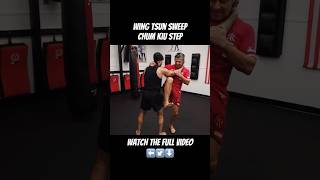 Sweep your Opponent with this Wing Tsun Chum Kiu Step