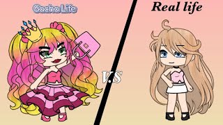 Gacha life vs Real life|Inspired by @iCherry