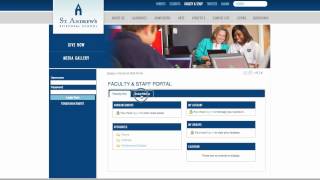 Faculty and Staff Portal Web Training Part 1