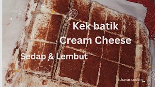 Resepi kek batik cream cheese 😋