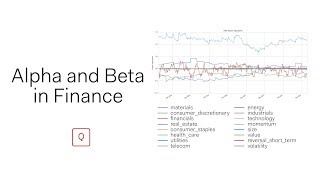Alpha and Beta in Finance