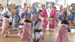 阿波踊り飛舞枝☆北浦和阿波おどり2016 in イオン北浦和店会場