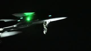 Ruska 23 air exercise night video (4k)