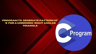 Creating a Mirrored Right-Angled Triangle Pattern in [C Programming Language]