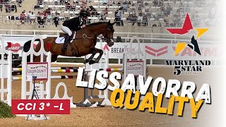 Lissavorra Quality (CCI 3* -L | Maryland Five Star at Fair Hill)