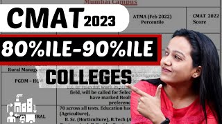 CMAT 80 to 90%ile Colleges💯 || Facilities🖊 || Placement✅ || Eligibility🤔 || CMAT Colleges #cmat2023