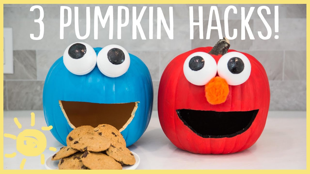 Diy Halloween Pumpkin Hacks Youtube