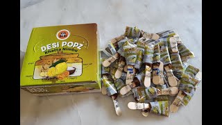 Desi popz khatta Nimbu unboxing and Review #godesi #nimbu #popz #amazon #smartparentinghub