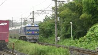 2010912 　東北本線 　　片岡～蒲須坂　　8010レ　 EF510 507