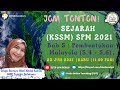 SEJARAH (KSSM) SPM 2021 [PERLIS ONLINE TEACHING 2021]