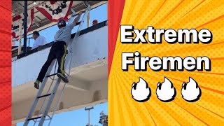 Extreme Firemen Compete To See Who Is The Fastest Firemen In The World🔥🔥🔥