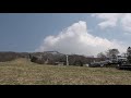 蔵王上の台ゲレンデの雲４Ｋ