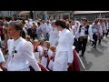 traditional rural summer festivities of moravia. czech republic