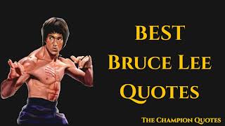 Bruce Lee Greatest Quotes Of All Time | Powerful Quotes Of Bruce Lee
