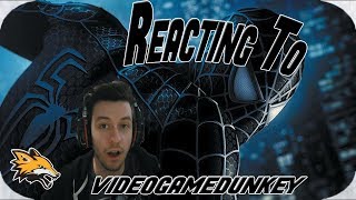 Reacting to videogamedunkey Spiderman 3 Making a Masterpiece