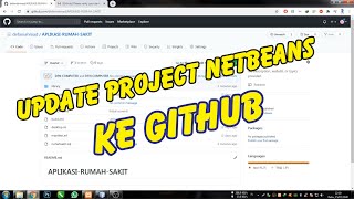 CARA UPDATE PROJECT NETBEANS KE GITHUB
