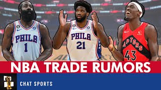 NBA Trade Rumors On James Harden, Pascal Siakam, OG Anunoby, Joel Embiid + Rudy Gay Free Agency