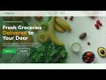 FreshMart Grocery eCommerce Website Template | React JS + Tailwind CSS