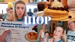 WE TRIED THE WORLDS MOST FAMOUS PANCAKES! IHOP FLORIDA!