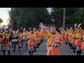 kyoto tachibana hs green band warm up 01jan2025 🌹 parade pasadena ca